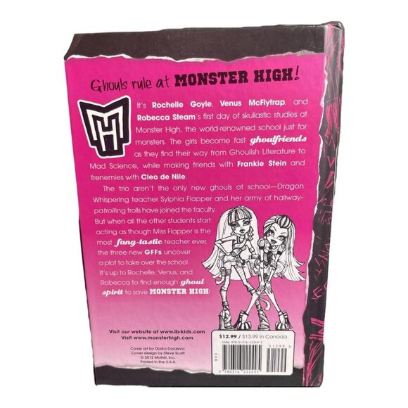 Monster High Ghoulfriends Forever by Gitty Daneshvari (2012, Hardcover) - Used - Picture 3 of 5